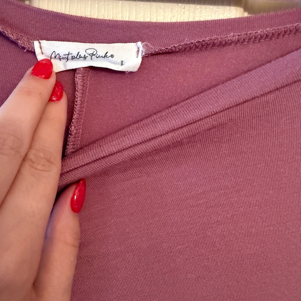 Casual Mauve Women's Top